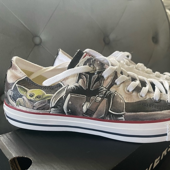 One of a kind Star Wars Converse low tops - Picture 4 of 7